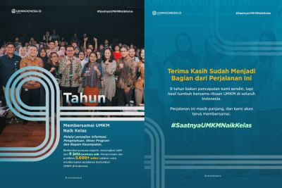 9 Tahun, 9,6 Juta Pembaca: Perjalanan UKMIndonesia.id Membersamai UMKM Indonesia Naik Kelas