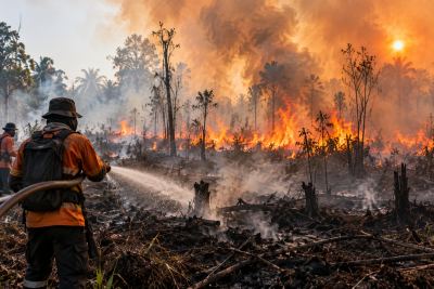 Cegah Karhutla Lewat Biochar: Cara Petani Gambut Naikkan Hasil Panen dan Kurangi Risiko