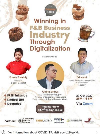 FASPAY TALKS: WINNING IN F&B BUSINESS INDUSTRY THROUGH DIGITALIZATION